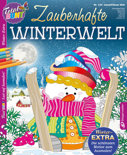 Total Bunt - Lust auf Ausmalen Winter-Extra 1/24