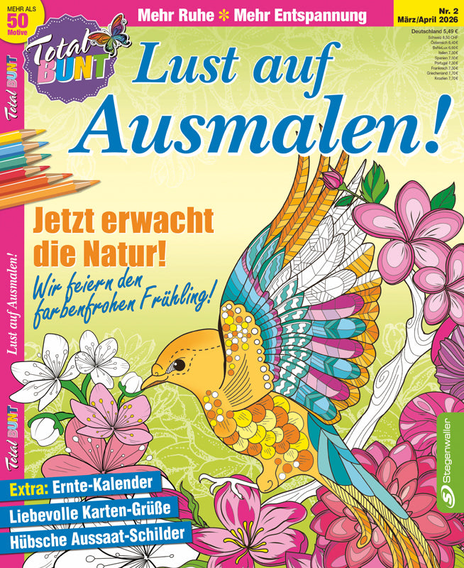Total Bunt Lust auf Ausmalen 2/26