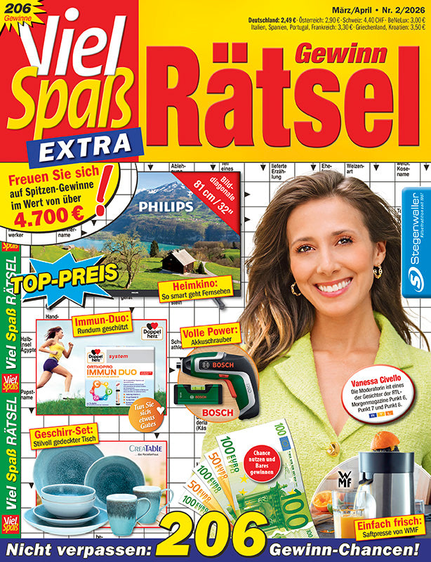 Viel Spaß Extra Gewinnrätsel 2/26