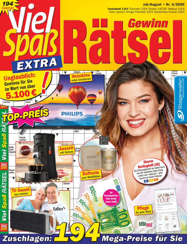 Viel Spaß Extra Gewinnrätsel 4/26