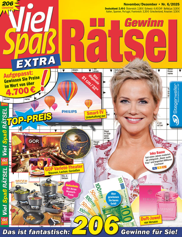 Viel Spaß Extra Gewinnrätsel 6/25